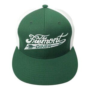 The Fremont Diner Embroidered Logo Mesh Snapback Cap Trucker Baseball Hat NWOT